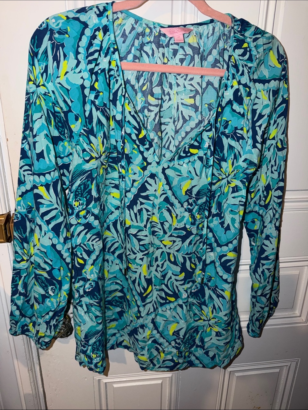 Lilly Pulitzer Willa Blouse M